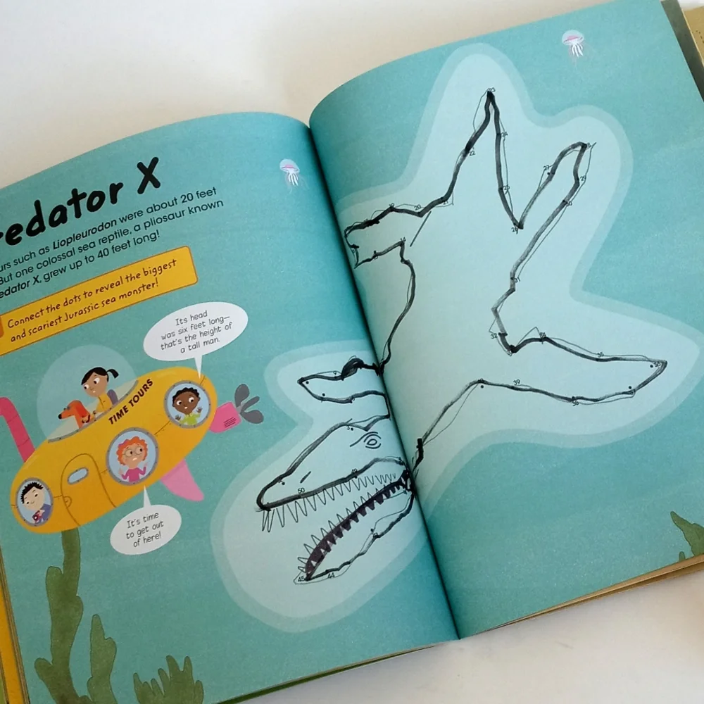 Travel Back Through Time To The Land Of Dinosaurs Discovery Kids Activity Book